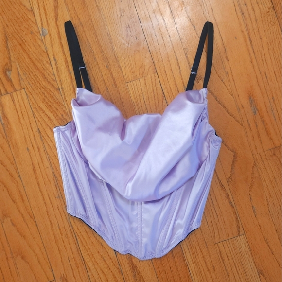 Urban Outfitters Satin Corset Top - Picture 1 of 4